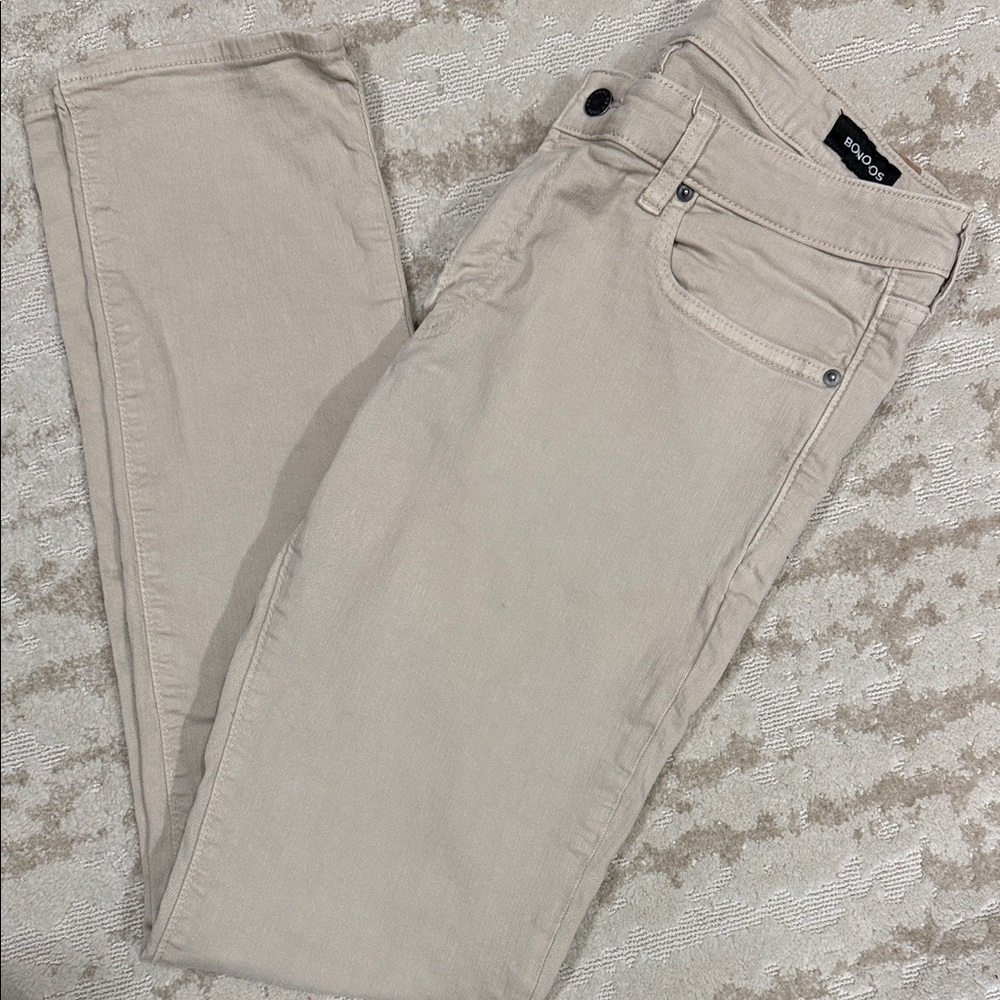 Bonobos stretch travel Jean - 33/34 Tailored fit- most popular style and color